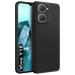 Fashionury Back Cover Case for Vivo Y18 | Matte Soft Silicon Flexible | Camera Bump Protection | All Side Shock Proof Rubberised Back Case Cover for Vivo Y18 (Black)
