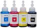 GPN PRINT MG3670 MG2970 iP7270 MG2577 MG3070 MG2570 MG3077 MG2470 MG2577 Black and Tri Color Combo Ink Bottle (Pack of 4)