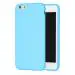LIRAMARK Liquid Silicone Soft Back Cover Case for Apple iPhone 6 / 6S (Sky Blue)