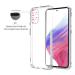 Casotec Slim Soft Silicon *Anti Dust Plug* Shockproof Transparent TPU Back Case Cover for Samsung Galaxy A33 5G - Clear