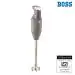 BOSS Platinum Portable Hand Blender 225W - Watt | Variable Speed Control | 3 Years Warranty | Easy to Clean and Store | ISI-Marked, Grey