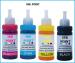 INK POINT Epson T664 L555, L350, L355, L360, L361, L365, L380 Multicolor Ink Bottle 100 ml pack of 4