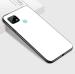 Aviaaz Realme Narzo 50a Luxury Glass White Back Cover