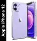 Fashionury Back Cover for Apple iPhone 12 (Transparent, Grip Case, Silicon, Pack of: 1)