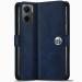 Fastship Mi Redmi 11 Prime (5G) Flip Cover | Full Body Protection | Inside Pockets & Stand | Wallet Stylish Button Magnetic Closure Book Cover Leather Flip Case for REDMI 11 Prime 5G - Blue