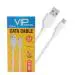 VIP DATA CABLE WHITE MICRO USB TYPE VC-21