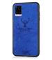 Lejaao Vivo V20 Vivo 2025 Deer Series Blue Leather, Cloth PC and TPU Mobile Back Cover
