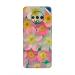 GADGETSWRAP Printed Vinyl Skin Sticker for Oneplus 8 - Pink White Flower