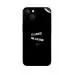 GADGETSWRAP Printed Vinyl Skin Sticker for Apple iPhone 14 - Locked For A Reason Stupid
