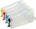 TECHNART Tri-Color Ink Cartridge CISS Tank Kit Universal for HP DeskJet F370, F380, F2120, F2179, F2180, F2235, F2275, 5610, J3606, J3608, J5508, PSC 1400 Printers