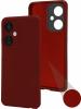 Jkobi Back Cover Case For OnePlus Nord CE 3 Lite ( Matte Finish Silicone with Inside Fiber cloth |Red )
