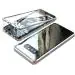 Lejaao Samsung Galaxy S10 Plus Silver Aluminum, Magnet Mobile Back Cover