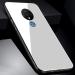 Sonty OnePlus Nord White Polycarbonate and Thermoplastic Polyurethane Anti Fingerprint Mobile Back Cover