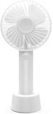 Flysto White Abs Plastic Mini Usb Hand Fan