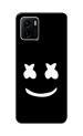 Tweakymod Printed Smirk face Back Cover for VIVO Y10