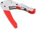 RG6 F Connector Compression Connector Crimping Tool COAXIAL Cable Suitable with RG6 Connect Sky Extension Cable (Silver and Red)