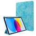 Caseelo Tri-fold Flip Case for Apple iPad 10th Generation 2022 10.9 Inch Case [ iPad 10th Gen ] Launch A2696 A2757 A2777 Smart Cover Auto Sleep Wake, TPU Back with Pencil Holde ( Light Blue )