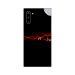 GADGETSWRAP Printed Vinyl Skin Sticker for Samsung Galaxy Note 10 - Lines Burst Dark Wavy Light