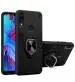 UNILORD Xiaomi Redmi Note 7 Pro Black Polycarbonate 360 Protection Ring Holder Stand Case D5 Tough Armor Bumper Back Cover