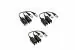 WETEK Passive HDCVI TRANSCEIVER Single Channel CCTV Camera Video Balun for AHD/HDCVI/HDTVI (Pack-3)