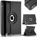 S-Hardline Apple Ipad 3 Black Rubber, Plastic 360 Degree Rotate Flip Cover Case