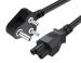 Fedus 32 Feet 3 Pin Ac Laptop Power Cord Cable Notebook Computer Replacement Charger Cord Wire, Black