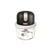 BOSS USB Rechargeable Wireless Electric Chopper with Stainless Steel Blades, One Touch Operation, 10 Seconds Chopping, Mincing Vegetable - 350 ML, 40 Watts, Black