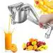 MAAHIL Aluminium Manual Fruit Juicer Orange Juicer Heavy Duty Hand Press Metal Lime Juicer Hand Juicer, juicer Instant, Orange Juicer, Aluminium Handle Juicer