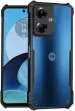 XOVO Back Cover for Moto G54 5G, Motorola Moto G54 5G (Transparent, Camera Bump Protector, Pack of 1)