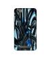 Casotec Black and Blue Rings Design Printed Silicon Soft TPU Back Case Cover for Micromax Canvas Juice 4G Q461