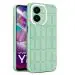 UNILORD Vivo Y22 Green Silicone Holster 360 Degree Protection Bumper Case Mobile Back Cover Case