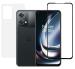 Hobbytronics OnePlus Nord Ce 2 Lite 5G Black Scratch Resistant, Anti Fingerprint with Bubble Proof, Tempered Glass and Back Screen Protector (18 x 10 x 1.5 cm) pack of 2