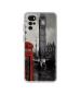 Casotec London Theme Design Printed Silicon Soft TPU Back Case Cover for Motorola Moto G22 4G