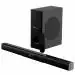 Portronics Pure Sound 104 100W Soundbar with Wired Subwoofer, Bass Blasted, Remote Control 100 W Bluetooth Soundbar (Black, 2.1 Channel)