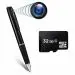 TECHNOVIEW Spy Hidden Camera Pen with Free 32GB Sd Card Spy Pen 1080P Full HD Video Audio Recording Indoor Outdoor Mini Cam for Home Security, Business & Learning | 2023 Version