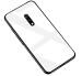 TRIFTY OnePlus 6 White Toughened Glass Back with TPU Bumper Case Cover