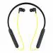 iBall Neckwear Rhythm Bluetooth Neckband earphone with Mic (Black & Yellow)
