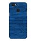 MobiEra Oppo F5 Blue Wall Design Plastic Hard Case Cover