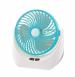 KEEKOS Multicolour Plastic Mini Portable Lightweight Dual Motors Personal Small Handheld Fan With Base mini fan|table fan|rechargeable fan