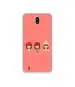 Casotec Cute Girls Design Printed Silicon Soft TPU Back Case Cover for Nokia C01 Plus