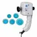 CRESCENT Ultimate Delux Quick Relief Full Body Electric Massager with 5 Applicator and 2 Speed Setting (Mild, Strong), White