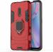 Lenient Xiaomi Poco X2 Red Plastic and Rubber Shock Proof Back Cover
