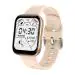 Wearfit Edge HR and BP Monitor 1.69 Inch Rose Gold Smart Watch For Unisex