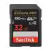 SanDisk Extreme Pro SD UHS I 32GB Card for 4K Video for DSLR and Mirrorless Cameras 100MB/s Read & 90MB/s Write