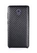 Tarkan Black Leather Back Cover For Lenovo Vibe P1