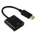 Microware Display Port Male to HDMI Female Cable Converter for Projector, Laptop, Charging Adapter
