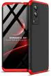 CarryWrap Front & Back Case for Vivo V21e 5g (Red, Dual Protection, Pack of: 1)