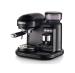 Ariete 1318 Modern Espresso Machine with Integrated Grinder, For Coffee Beans and Powder, Cappuccinatore Latte, Filter 1 and 2 Cups, 1080 W, 800 cubic_centimeters, Black