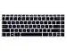 Saco Black and Clear Keyboard Skin For HP Pavilion x360 14-ba123tu(CKS3HP14QBC-35)