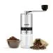 Agaro Elite, 400g Manual Coffee Grinder, Silver